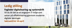 Oslo ledig stilling North Magnet