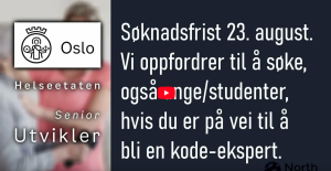 Oslo Helseetaten SR. utviklere North Consultants North Magnet
